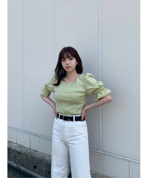 SLY(スライ)の「GEOMETRY BUCKLE BELT/ベルト(ベルト・レディース・ブラック/ブラウン・FREE)」の22枚目の写真