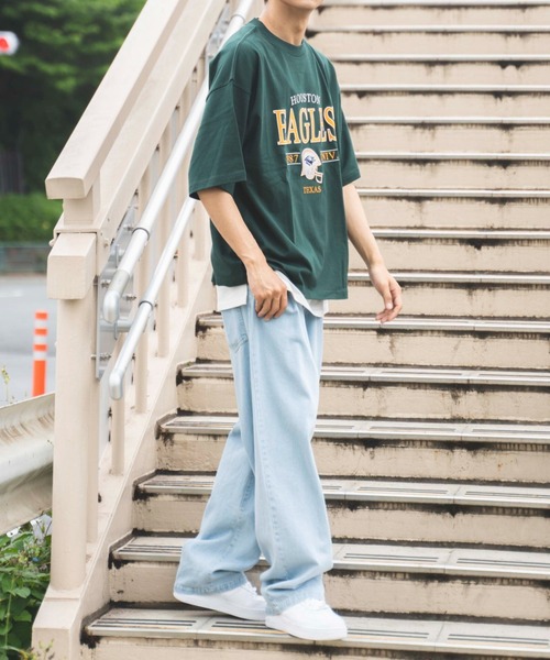 WEGO(ウィゴー)の「WEGO/SKATERSデニムパンツ(デニムパンツ・メンズ・スカイブルー/コバルトブルー・SMALL/MEDIUM/LARGE)」の4枚目の写真