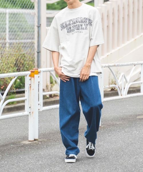 WEGO(ウィゴー)の「WEGO/SKATERSデニムパンツ(デニムパンツ・メンズ・スカイブルー/コバルトブルー・SMALL/MEDIUM/LARGE)」の6枚目の写真