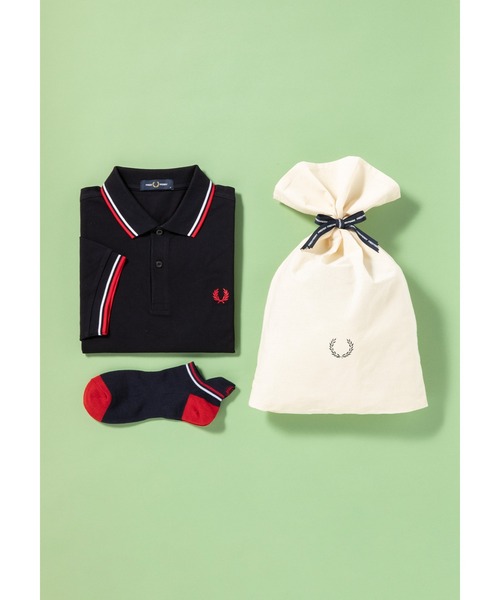 新品FRED PERRY ポロシャツ M ソックス付き The Fred Perry Shirt & Socks Gift Set 【公式通販】