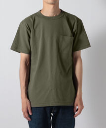 バインダーネックポケットTシャツ