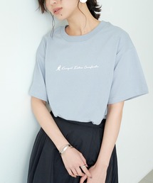 クルーネック ロゴ半袖Tシャツ