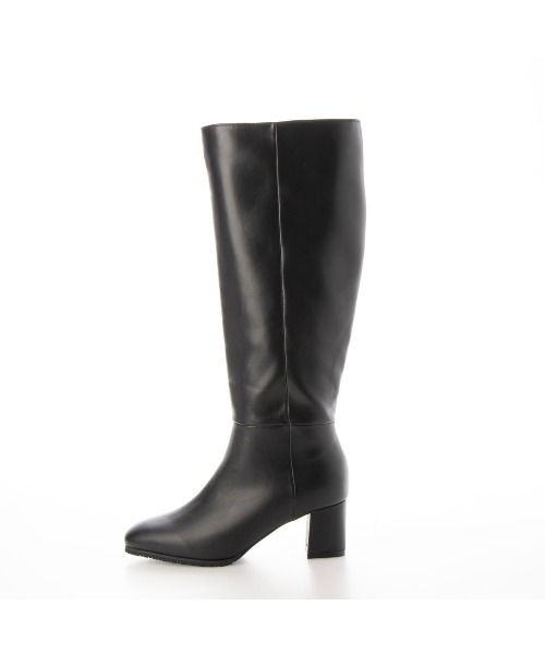 EVOL（イーボル）の「【EVOL】シンプルフェイクレザーロングブーツ IR9669（ブーツ・レディース・ブラック/ベージュ/ブラウン・22.5cm/23.5cm/24.5cm/23.0cm/24.0cm/25.0cm）」の9枚目の写真