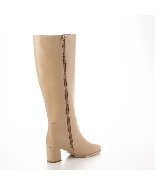 EVOL（イーボル）の「【EVOL】シンプルフェイクレザーロングブーツ IR9669（ブーツ・レディース・ブラック/ベージュ/ブラウン・22.5cm/23.5cm/24.5cm/23.0cm/24.0cm/25.0cm）」の19枚目の写真