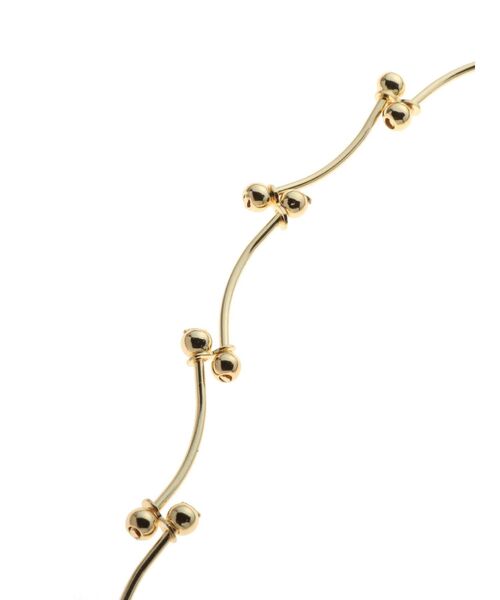 MERCURYDUO（マーキュリーデュオ）の「ウェーブドットチョーカーネックレス（ネックレス・レディース・シルバー/ゴールド・FREE）」の5枚目の写真