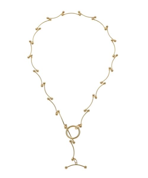 MERCURYDUO（マーキュリーデュオ）の「ウェーブドットチョーカーネックレス（ネックレス・レディース・シルバー/ゴールド・FREE）」の8枚目の写真