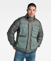 G-STAR | FIELD PUFFER JACKET PM/中綿/サステナブル(ダウンジャケット/コート)