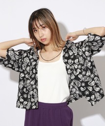 【PAGEBOYLIM】ペイズリーショートシャツ【WEB限定アイテム】