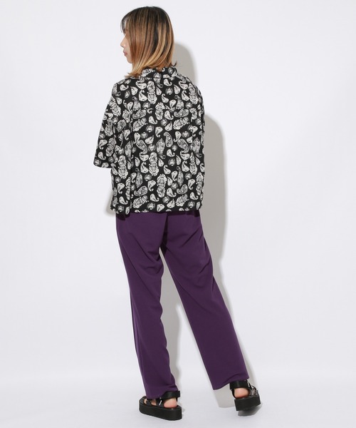 PBLIM（ページボーイリム）の「【PAGEBOYLIM】ペイズリーショートシャツ【WEB限定アイテム】（シャツ/ブラウス・レディース・ホワイト系その他/ブラック系その他・MEDIUM/LARGE）」の18枚目の写真