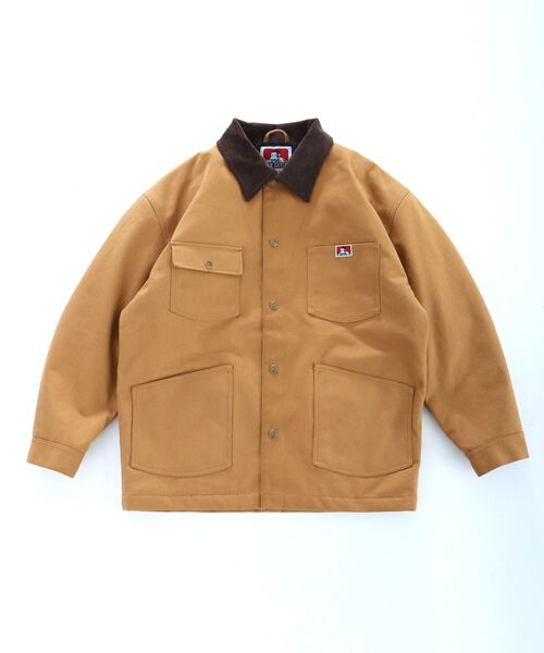 BEN DAVIS(ベンデイビス)の「【 BEN DAVIS ( ベンデイビス )】COVERALL/ カバーオール(カバーオール・メンズ・エメラルド/ブラック/キャメル/ブルーグレー・MEDIUM/LARGE)」の1枚目の写真