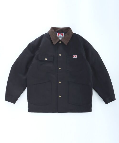 BEN DAVIS(ベンデイビス)の「【 BEN DAVIS ( ベンデイビス )】COVERALL/ カバーオール(カバーオール・メンズ・エメラルド/ブラック/キャメル/ブルーグレー・MEDIUM/LARGE)」の2枚目の写真