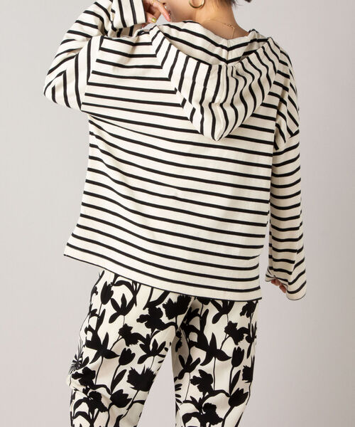 NOLLEY’S（ノーリーズ）の「ボーダーメキシカンパーカー（パーカー・レディース・ブラック系その他3/ブルー系その他3・FREE）」の20枚目の写真