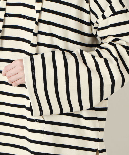 NOLLEY’S（ノーリーズ）の「ボーダーメキシカンパーカー（パーカー・レディース・ブラック系その他3/ブルー系その他3・FREE）」の21枚目の写真