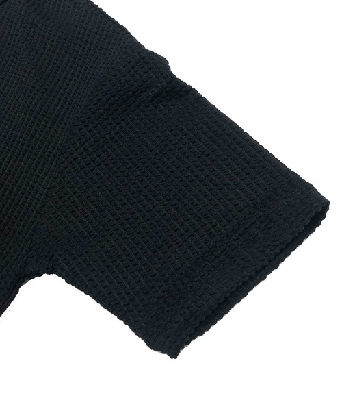 ADMIX/ATELIER SAB MEN(アドミックスアトリエサブメン)の「【Lounge wear】ビッグワッフル / リラックス オーバーサイズ ポロシャツ(ポロシャツ・メンズ・ブラック/ベージュ/ネイビー・48/50/52)」の19枚目の写真