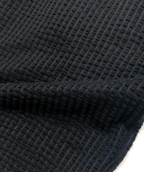 ADMIX/ATELIER SAB MEN(アドミックスアトリエサブメン)の「【Lounge wear】ビッグワッフル / リラックス オーバーサイズ ポロシャツ(ポロシャツ・メンズ・ブラック/ベージュ/ネイビー・48/50/52)」の22枚目の写真