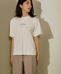 Bou Jeloud | オーガニックコットン◆ＢＡＣＫフォトプリントＴシャツ(Tシャツ/カットソー)