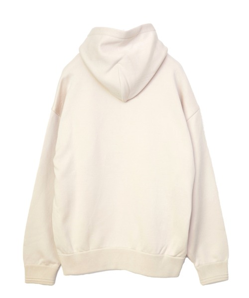 TAUPE（トープ）の「TAUPE/トープ/Knitted CORE Hoodie/ニットソーヘビーウェイトCOREパーカー（パーカー・メンズ・パープル/ライトベージュ・3）」の10枚目の写真