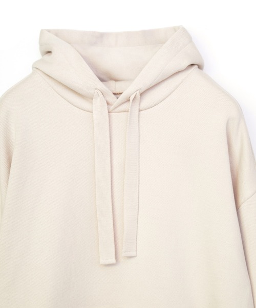TAUPE（トープ）の「TAUPE/トープ/Knitted CORE Hoodie/ニットソーヘビーウェイトCOREパーカー（パーカー・メンズ・パープル/ライトベージュ・3）」の11枚目の写真