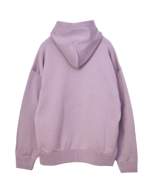 TAUPE（トープ）の「TAUPE/トープ/Knitted CORE Hoodie/ニットソーヘビーウェイトCOREパーカー（パーカー・メンズ・パープル/ライトベージュ・3）」の12枚目の写真
