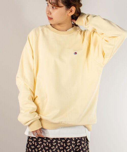 FREDY MAC(フレディーマック)の「【FREDYMAC "SUNDAY TOOLS WEAR"】スウェットプルオーバー(スウェット・メンズ・ライトブルー/グレー/ピンク/クリーム・MEDIUM/LARGE)」の1枚目の写真