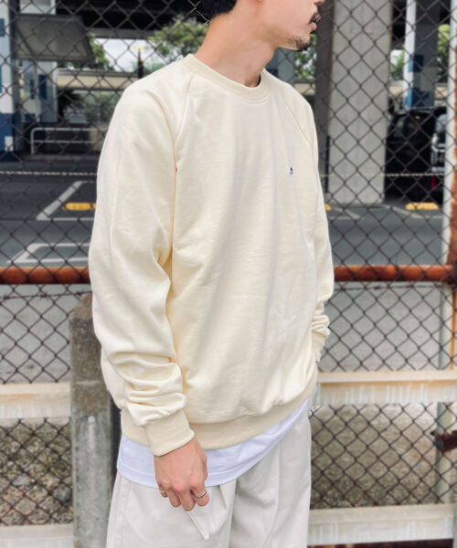 FREDY MAC(フレディーマック)の「【FREDYMAC "SUNDAY TOOLS WEAR"】スウェットプルオーバー(スウェット・メンズ・ライトブルー/グレー/ピンク/クリーム・MEDIUM/LARGE)」の9枚目の写真