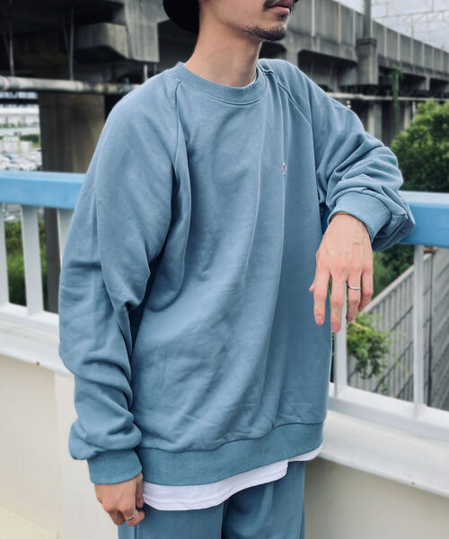 FREDY MAC(フレディーマック)の「【FREDYMAC "SUNDAY TOOLS WEAR"】スウェットプルオーバー(スウェット・メンズ・ライトブルー/グレー/ピンク/クリーム・MEDIUM/LARGE)」の12枚目の写真