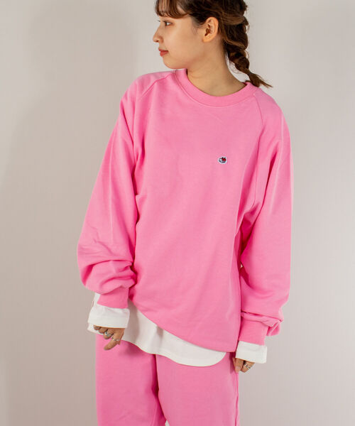 FREDY MAC(フレディーマック)の「【FREDYMAC "SUNDAY TOOLS WEAR"】スウェットプルオーバー(スウェット・メンズ・ライトブルー/グレー/ピンク/クリーム・MEDIUM/LARGE)」の14枚目の写真