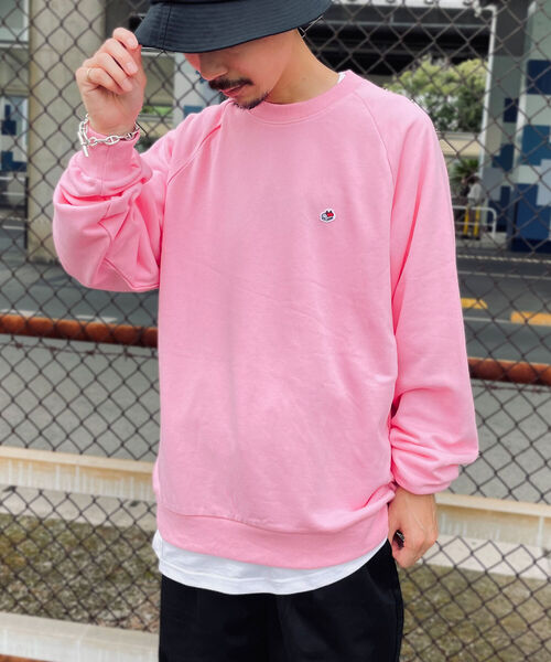 FREDY MAC(フレディーマック)の「【FREDYMAC "SUNDAY TOOLS WEAR"】スウェットプルオーバー(スウェット・メンズ・ライトブルー/グレー/ピンク/クリーム・MEDIUM/LARGE)」の17枚目の写真