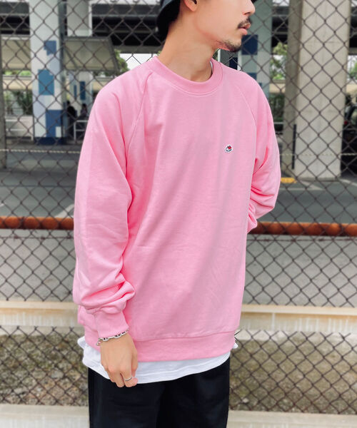 FREDY MAC(フレディーマック)の「【FREDYMAC "SUNDAY TOOLS WEAR"】スウェットプルオーバー(スウェット・メンズ・ライトブルー/グレー/ピンク/クリーム・MEDIUM/LARGE)」の18枚目の写真