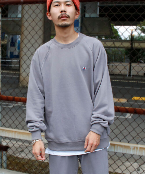 FREDY MAC(フレディーマック)の「【FREDYMAC "SUNDAY TOOLS WEAR"】スウェットプルオーバー(スウェット・メンズ・ライトブルー/グレー/ピンク/クリーム・MEDIUM/LARGE)」の20枚目の写真
