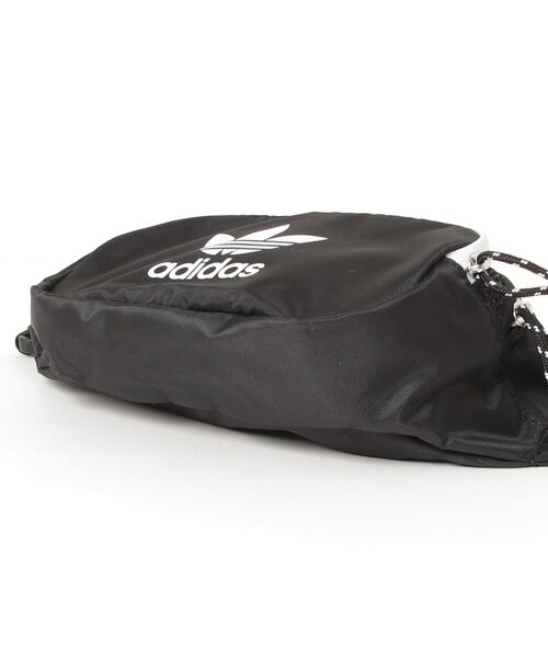adidas Originals（アディダスオリジナルス）の「adidas Originals/アディダス オリジナルス WAISTBAG CON/クラシックス ウエストバッグ（ボディバッグ/ウエストポーチ・メンズ・ブラック×ホワイト・FREE）」の5枚目の写真
