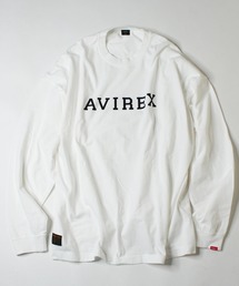 AVIREX | 【直営店限定】カレッジ ロゴ 長袖 Tシャツ/COLLEGE LOGO LS T-SHIRT/アヴィレックス/AVIREX(Tシャツ/カットソー)