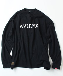 AVIREX | 【直営店限定】カレッジ ロゴ 長袖 Tシャツ/COLLEGE LOGO LS T-SHIRT/アヴィレックス/AVIREX(Tシャツ/カットソー)