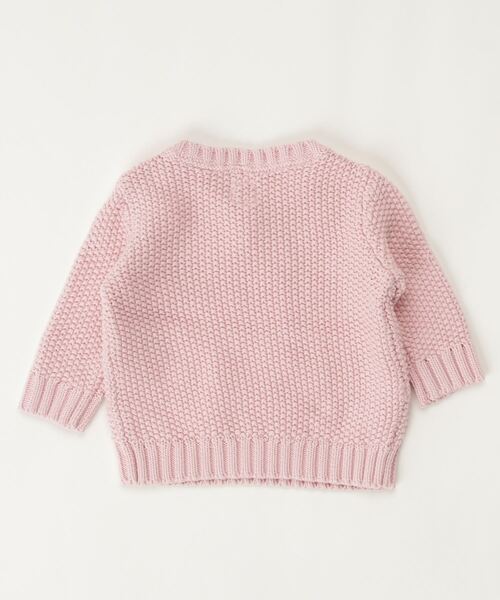 GAP(ギャップ)の「アランセーター (ベビー&ユニセックス)(ニット/セーター・キッズ・ピンク/アイボリー・0-3M/12-18M/18-24M/6-12M/3-6M)」の7枚目の写真