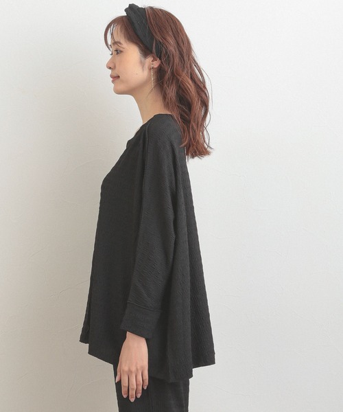 GLOBAL WORK(グローバルワーク)の「ターバンツキワッシャTOPS/217231(Tシャツ/カットソー・レディース・グリーン/オフホワイト/ブラック・FREE)」の17枚目の写真