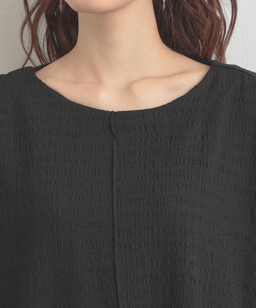 GLOBAL WORK(グローバルワーク)の「ターバンツキワッシャTOPS/217231(Tシャツ/カットソー・レディース・グリーン/オフホワイト/ブラック・FREE)」の14枚目の写真