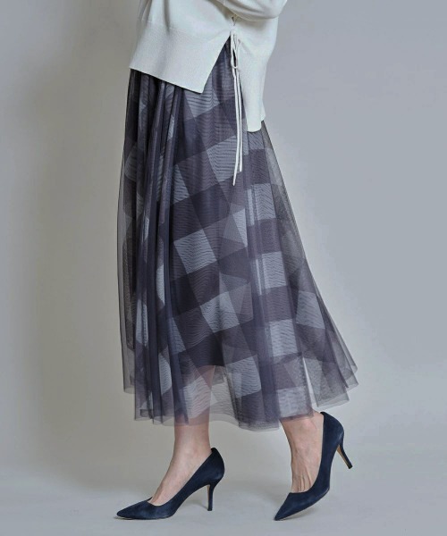 チェックチュールスカート スカート Nostalgia アンドドットノスタルジア のファッション通販 Zozotown チェックチュールスカート スカート Nostalgia アンドドットノスタルジア のファッション通販 Zozotown
