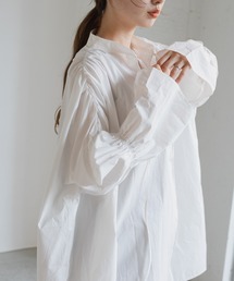Kastane | キャンディースリーブシャーリングチュニック(シャツ/ブラウス)