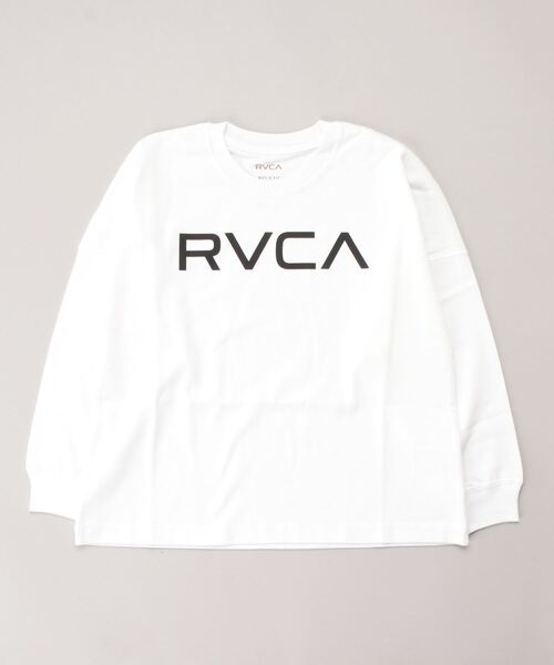 RVCA（ルーカ）の「RVCA/ルーカ キッズ ロンT BB046-053（Tシャツ/カットソー・キッズ・ブラウン/ホワイト/ブラック・130cm/150cm/160cm/140cm）」の2枚目の写真