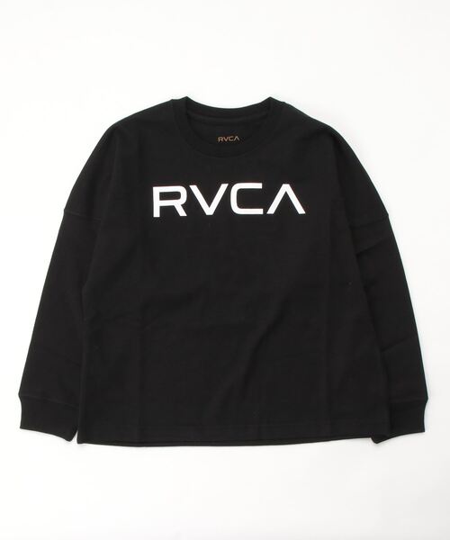 RVCA（ルーカ）の「RVCA/ルーカ キッズ ロンT BB046-053（Tシャツ/カットソー・キッズ・ブラウン/ホワイト/ブラック・130cm/150cm/160cm/140cm）」の3枚目の写真