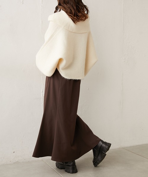 Chico(チコ)の「【LINNEE】マーメイドフレアスカート(スカート・レディース・ブラック/ブラウン/チェック/グレイッシュベージュ・FREE)」の18枚目の写真