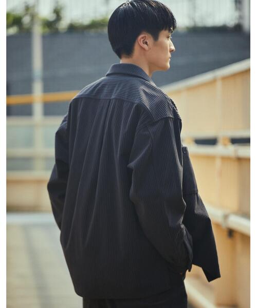 green label relaxing(グリーンレーベルリラクシング)の「<green label relaxing>ソフトコール CPOジャケット(ミリタリージャケット・メンズ・ダークグレー/ベージュ/モカ・S/XL/M/L)」の19枚目の写真