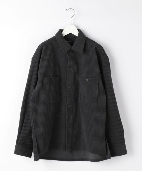 green label relaxing(グリーンレーベルリラクシング)の「<green label relaxing>ソフトコール CPOジャケット(ミリタリージャケット・メンズ・ダークグレー/ベージュ/モカ・S/XL/M/L)」の18枚目の写真