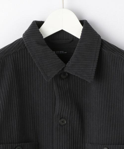 green label relaxing(グリーンレーベルリラクシング)の「<green label relaxing>ソフトコール CPOジャケット(ミリタリージャケット・メンズ・ダークグレー/ベージュ/モカ・S/XL/M/L)」の9枚目の写真