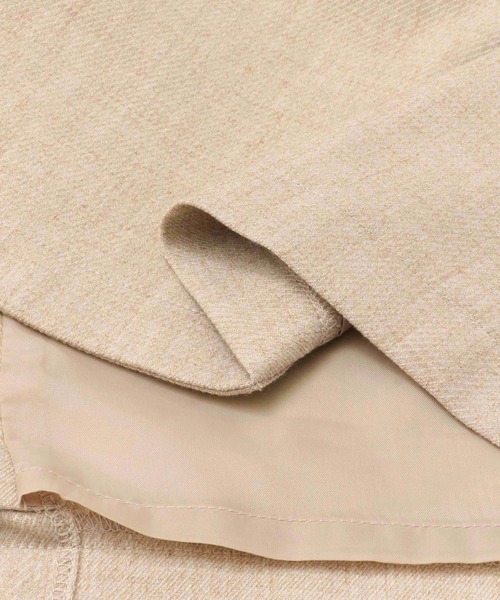 KBF+(ケービーエフプラス)の「KBF+ リネンライクビッグカラーコート∴(その他アウター・レディース・ベージュ・ONE)」の15枚目の写真