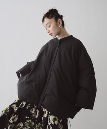 manana suerte | 中綿ボリュームシルエットハーフコート(その他アウター)