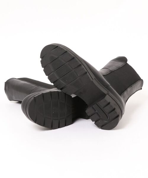 MOHI（モヒ）の「MOHI / 96644 / サイドゴアミドルブーツ（ブーツ・レディース・ブラック・37/36/39/38）」の2枚目の写真