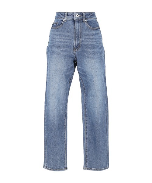 coca（coca）（コカ）の「しゃがめるテーパードデニムパンツ（デニムパンツ・レディース・ブルー系その他/インディゴブルー/ホワイト/ブルー・L/M/S）」の12枚目の写真