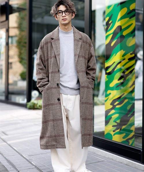 ADMIX/ATELIER SAB MEN（アドミックスアトリエサブメン）の「ハイゲージ編み ハンドウォッシャブル 梳毛風 モックネック ハイネック セーター（ニット/セーター・メンズ・ライトグレー/オフホワイト/アッシュブラウン/ブラック/チャコールグレー/ベージュ/グリーン系その他/グリーン/アッシュグレー・50/48）」の22枚目の写真