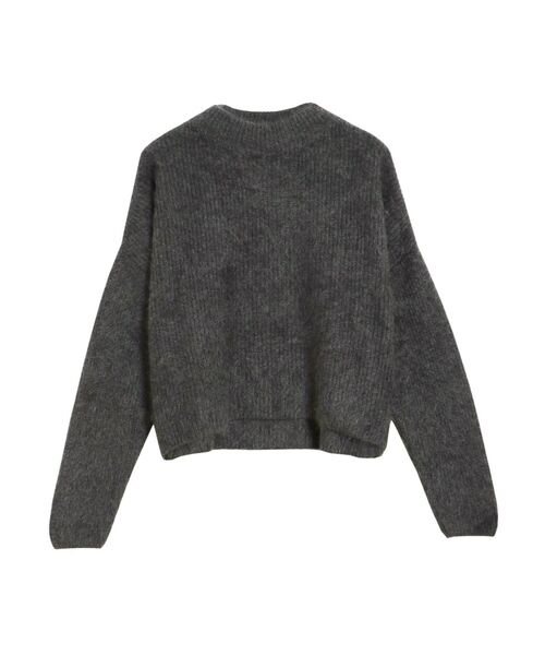 ELENDEEK（エレンディーク）の「カシミアファーニット（ニット/セーター・レディース・グレー/ブラウン・FREE）」の3枚目の写真